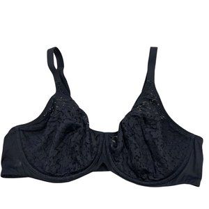 Chantelle C401474 Jolie T-Shirt Black Lace Underwire Bra 36C